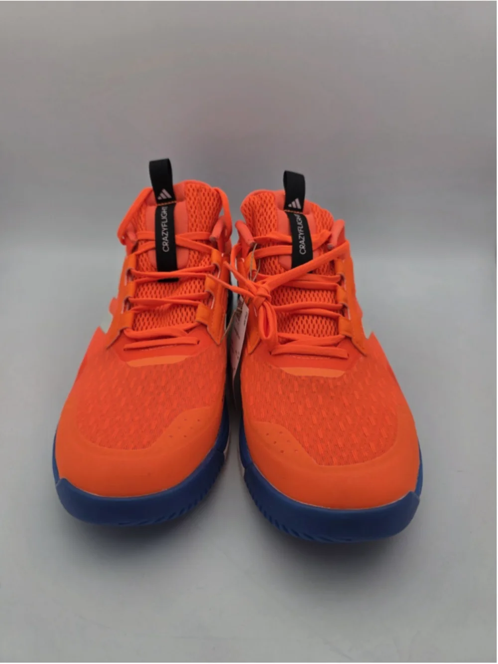 Adidas Crazyflight 6 Low Orange Blue Volleyball Shoes HP7033 Men's Size 11